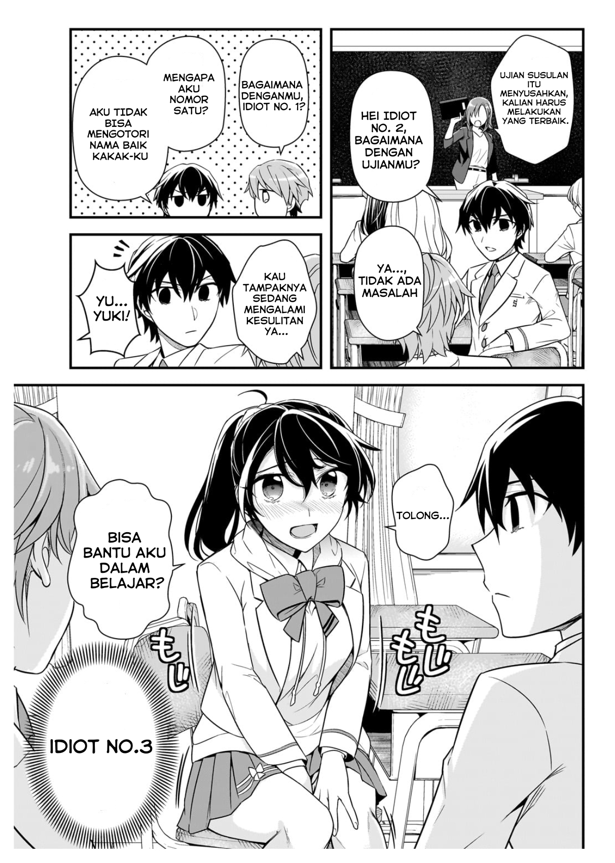 Ore ni Trauma wo Ataeta Joshi-tachi ga Chirachira Mitekuru kedo, Zannen desu ga Teokure desu Chapter 6 - halaman 17