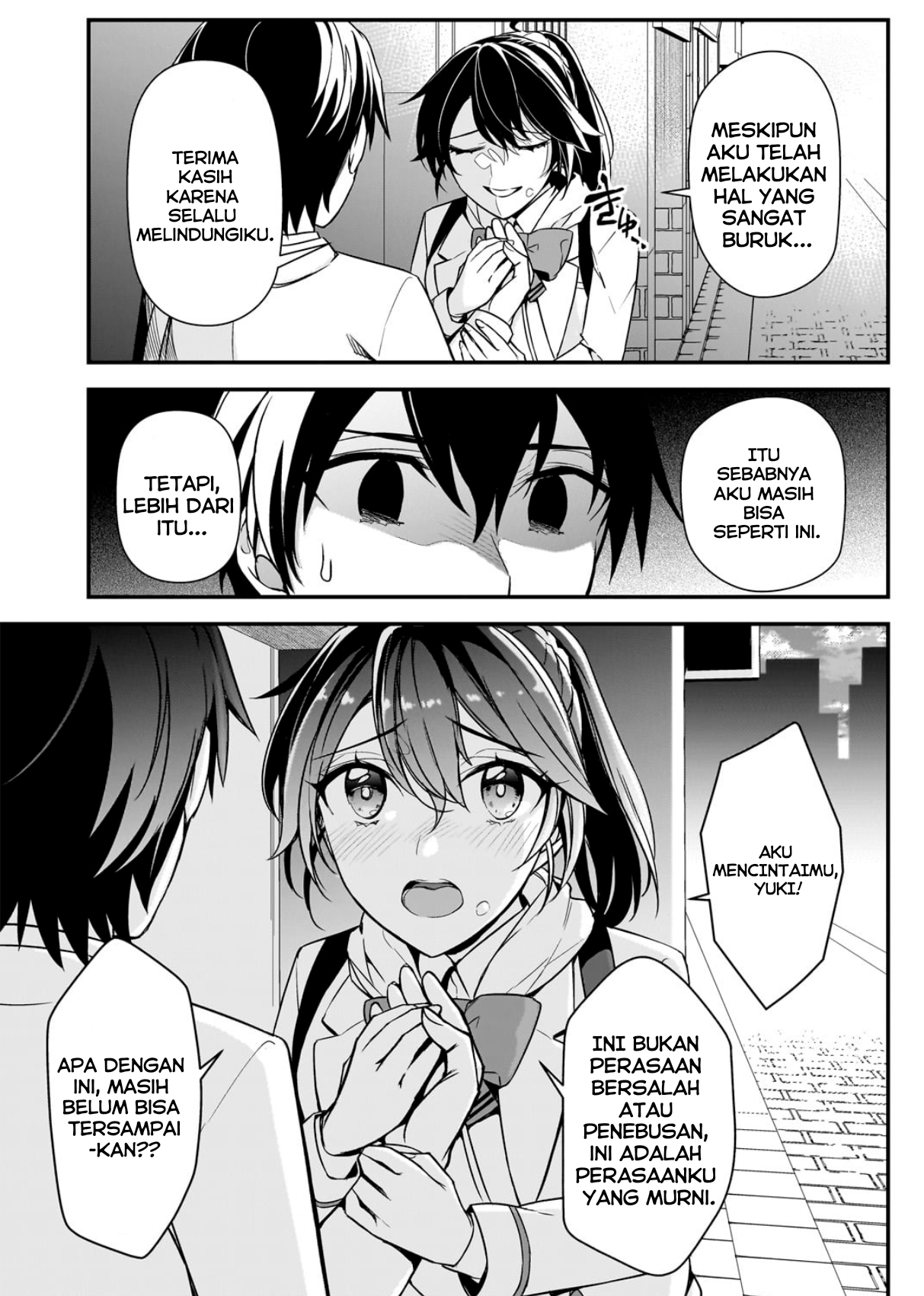 Ore ni Trauma wo Ataeta Joshi-tachi ga Chirachira Mitekuru kedo, Zannen desu ga Teokure desu Chapter 7 - halaman 17