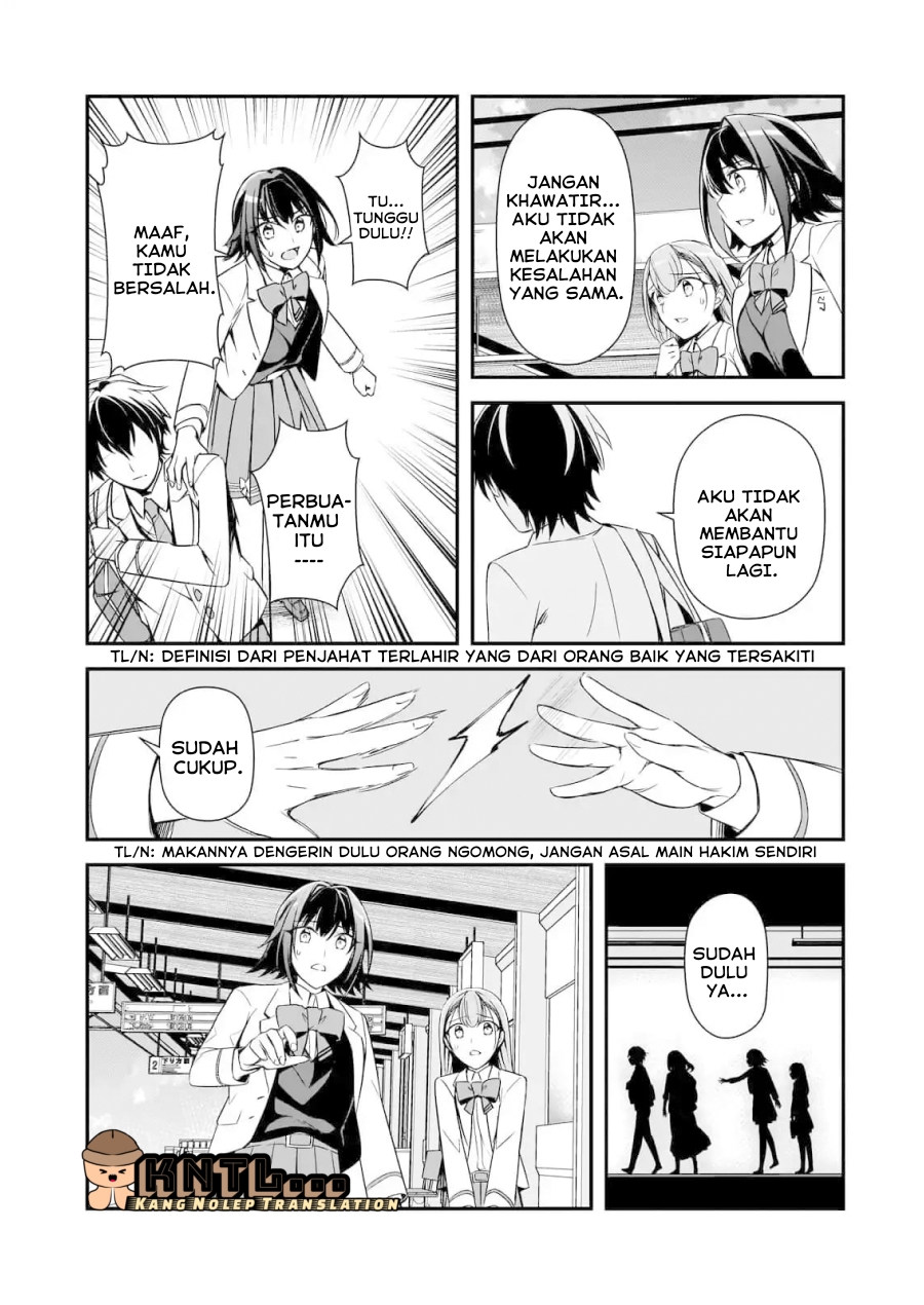 Ore ni Trauma wo Ataeta Joshi-tachi ga Chirachira Mitekuru kedo, Zannen desu ga Teokure desu Chapter 8 - halaman 13