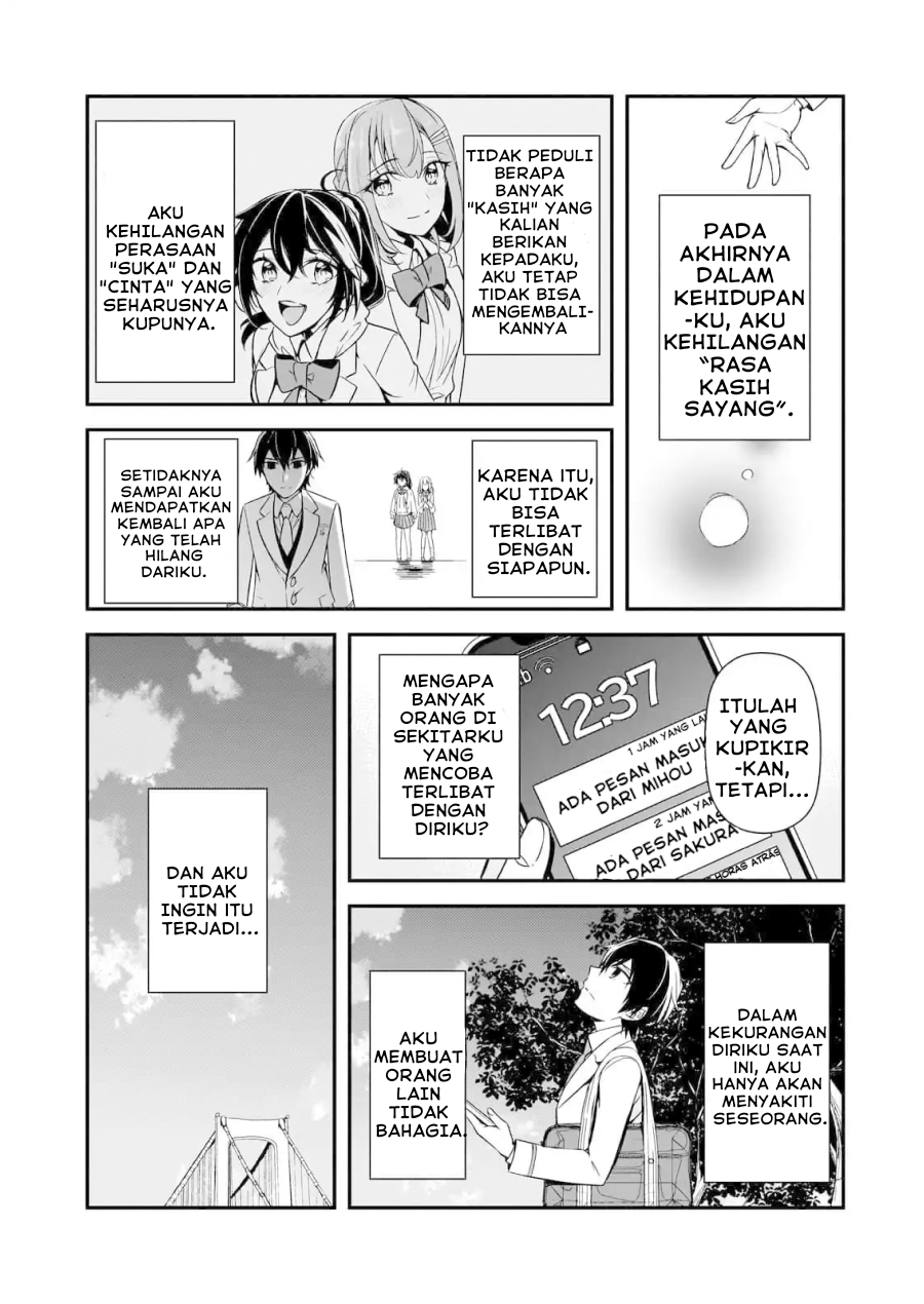 Ore ni Trauma wo Ataeta Joshi-tachi ga Chirachira Mitekuru kedo, Zannen desu ga Teokure desu Chapter 8 - halaman 23