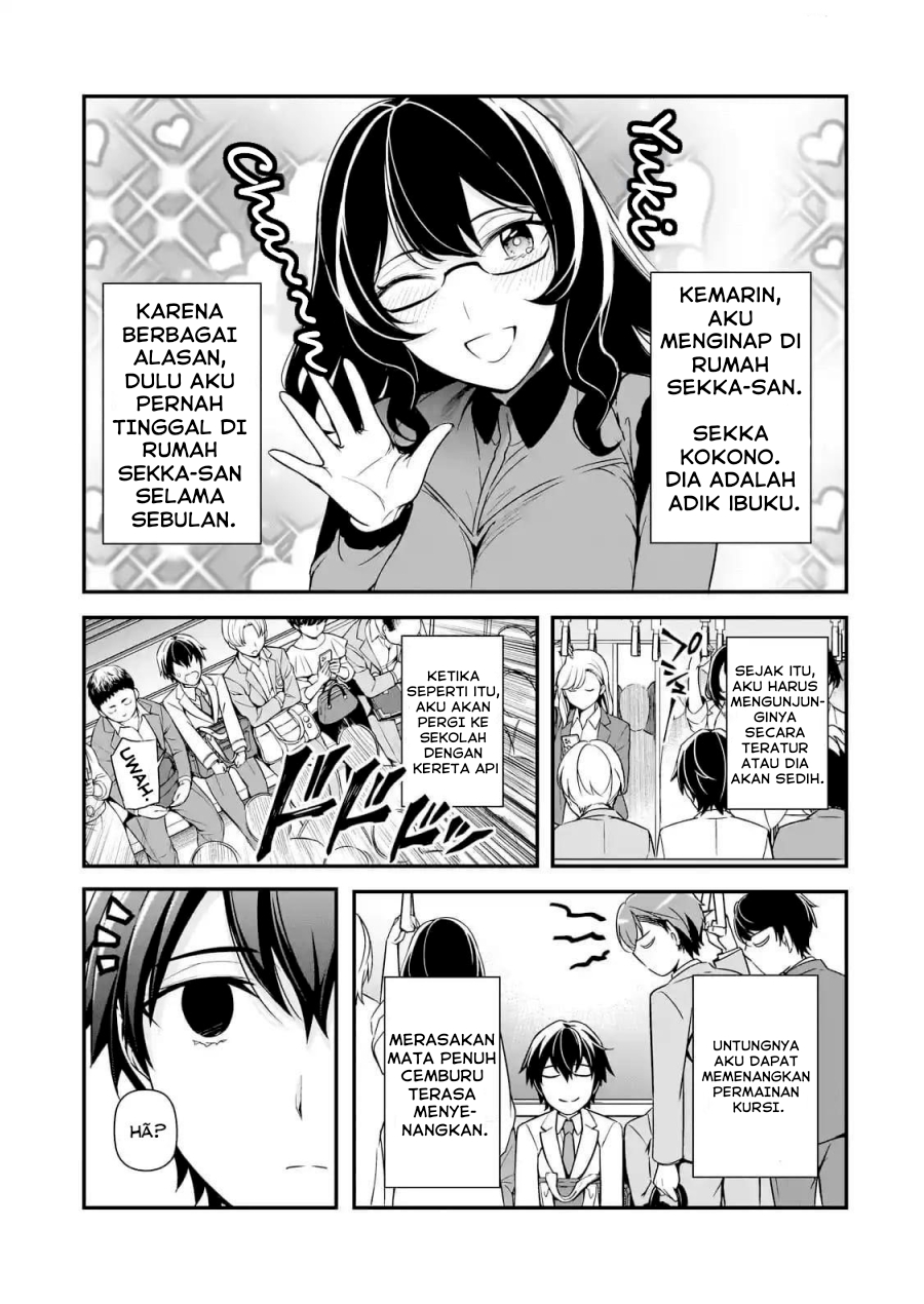 Ore ni Trauma wo Ataeta Joshi-tachi ga Chirachira Mitekuru kedo, Zannen desu ga Teokure desu Chapter 8 - halaman 3