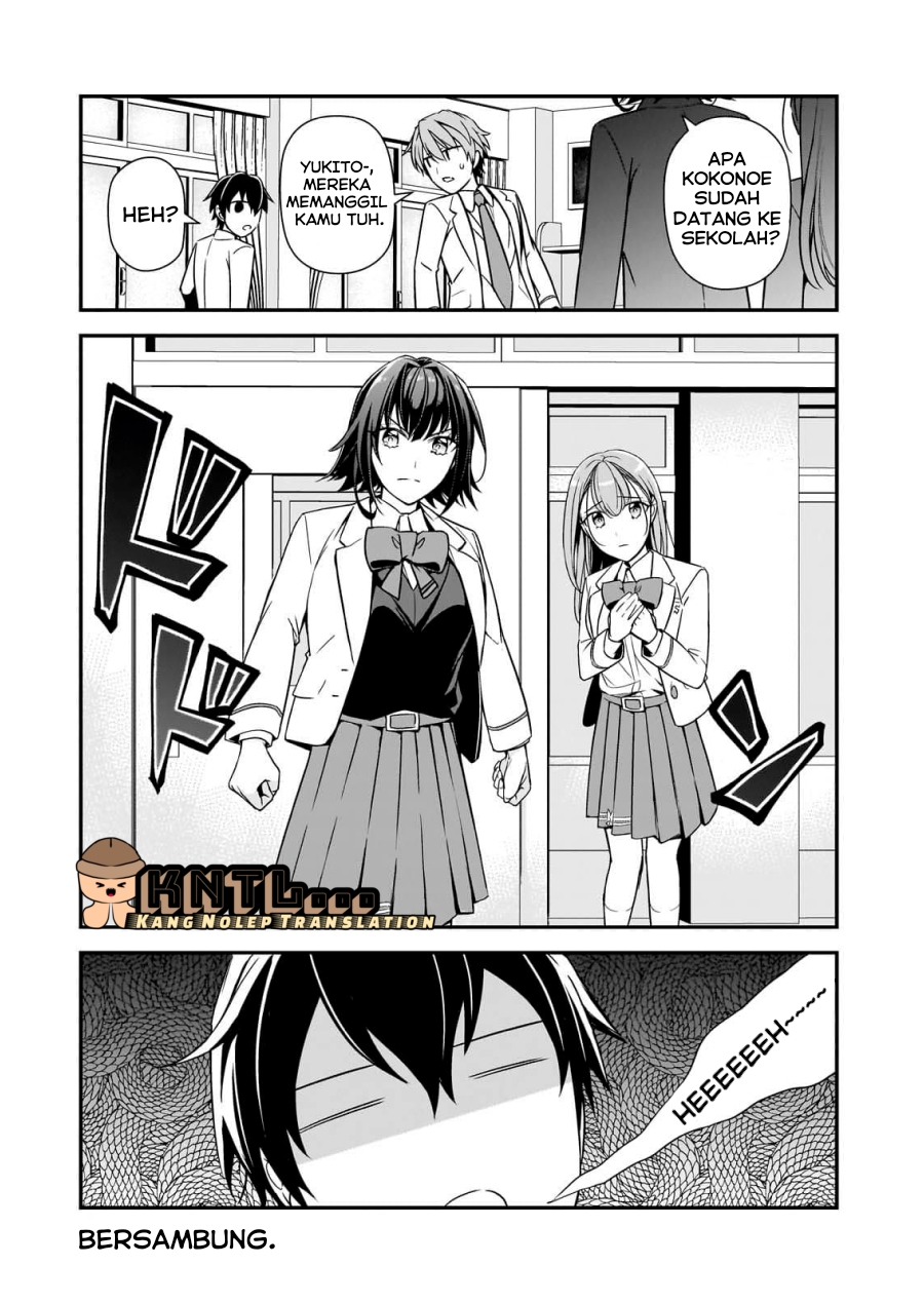 Ore ni Trauma wo Ataeta Joshi-tachi ga Chirachira Mitekuru kedo, Zannen desu ga Teokure desu Chapter 8 - halaman 36