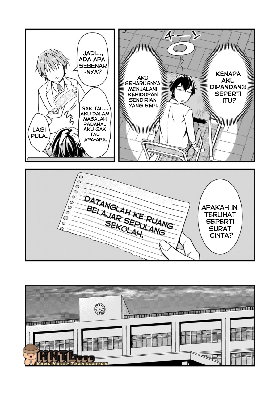 Ore ni Trauma wo Ataeta Joshi-tachi ga Chirachira Mitekuru kedo, Zannen desu ga Teokure desu Chapter 9 - halaman 13