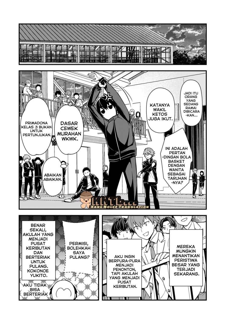 Ore ni Trauma wo Ataeta Joshi-tachi ga Chirachira Mitekuru kedo, Zannen desu ga Teokure desu Chapter 9 - halaman 26