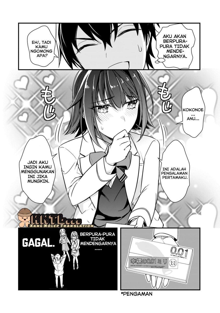 Ore ni Trauma wo Ataeta Joshi-tachi ga Chirachira Mitekuru kedo, Zannen desu ga Teokure desu Chapter 9 - halaman 6