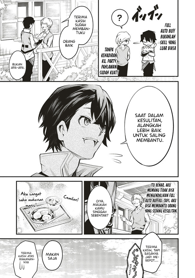 Ore no "Full Auto Buff" de Nakama-tachi ga Sekai Saikyou: Soko ni Iru dake Mujikaku Musou Chapter 1.1 - halaman 10