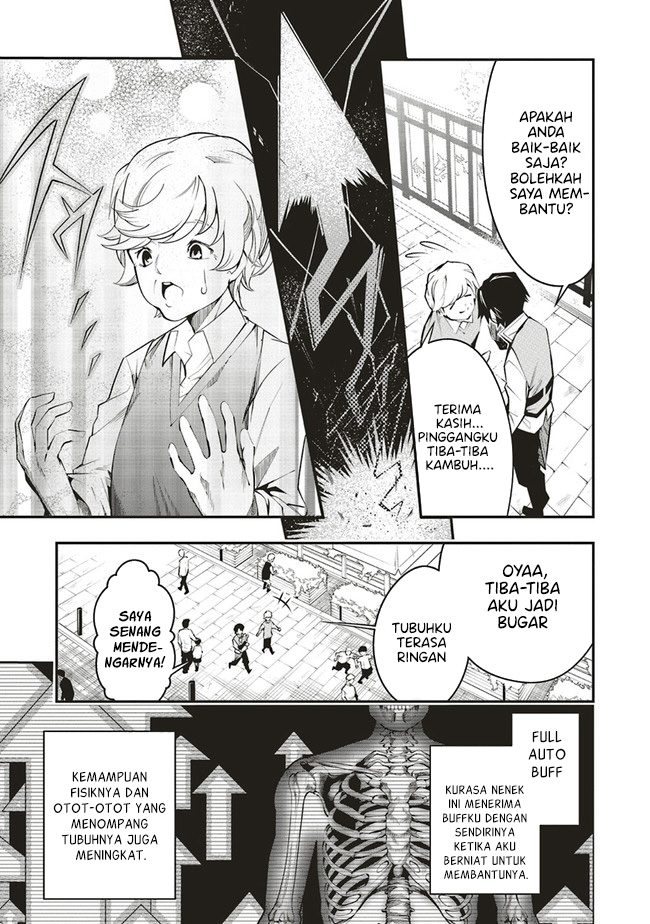 Ore no "Full Auto Buff" de Nakama-tachi ga Sekai Saikyou: Soko ni Iru dake Mujikaku Musou Chapter 1.1 - halaman 8