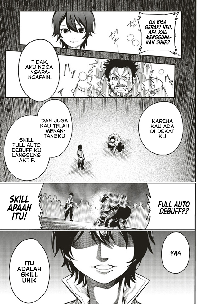 Ore no "Full Auto Buff" de Nakama-tachi ga Sekai Saikyou: Soko ni Iru dake Mujikaku Musou Chapter 1.2 - halaman 7