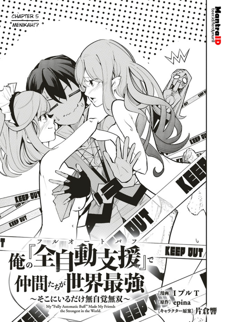 Ore no "Full Auto Buff" de Nakama-tachi ga Sekai Saikyou: Soko ni Iru dake Mujikaku Musou Chapter 5 - halaman 4