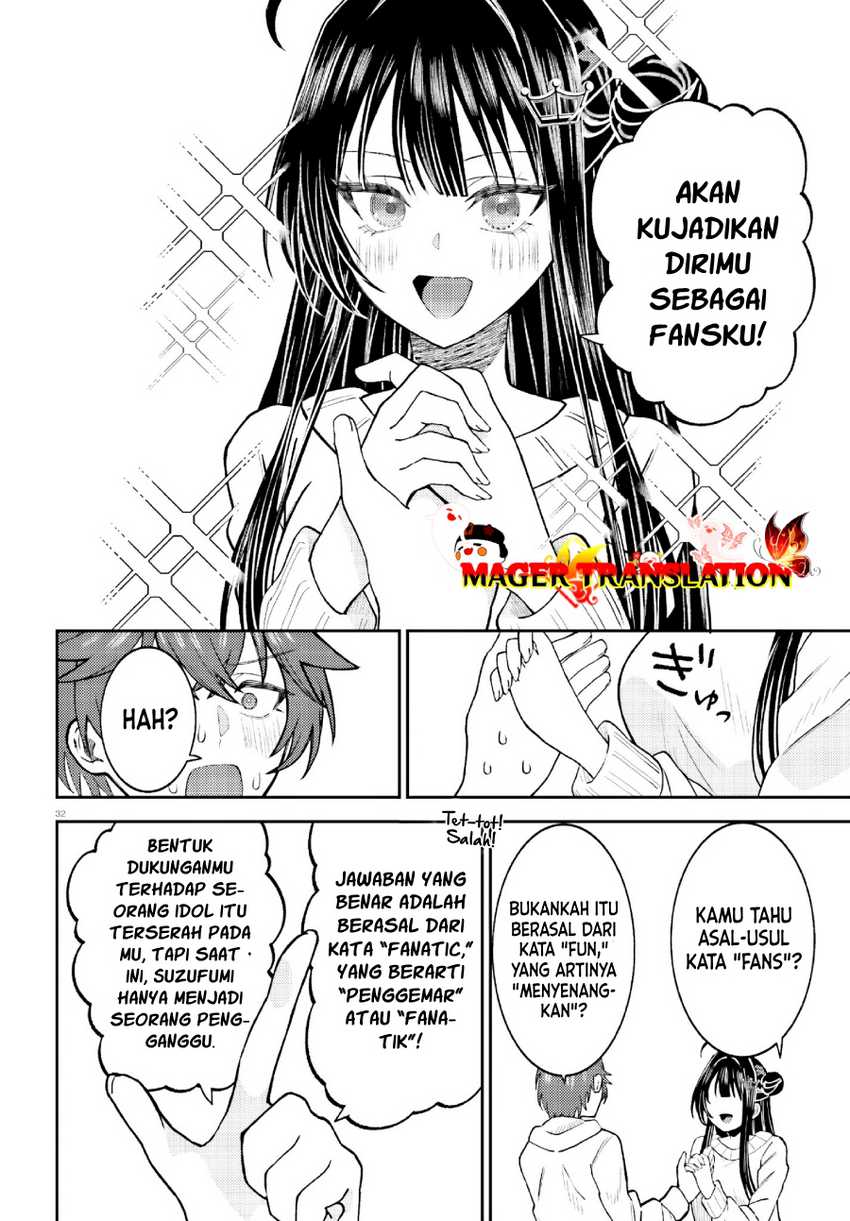 Ore no Haitoku Meshi o Onedari Sezu ni Irarenai, Otonari no Top Idol-sama Chapter 1.3 - halaman 10