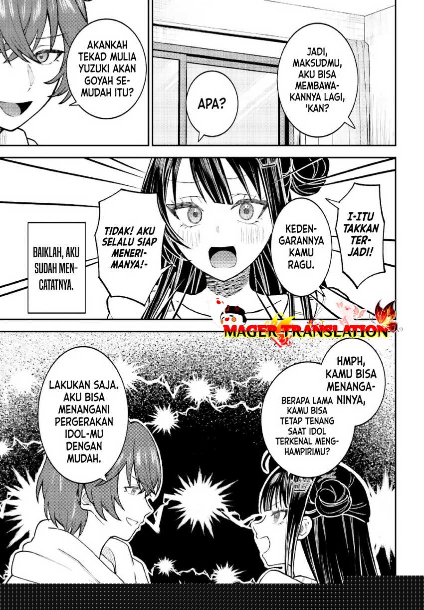 Ore no Haitoku Meshi o Onedari Sezu ni Irarenai, Otonari no Top Idol-sama Chapter 1.3 - halaman 13