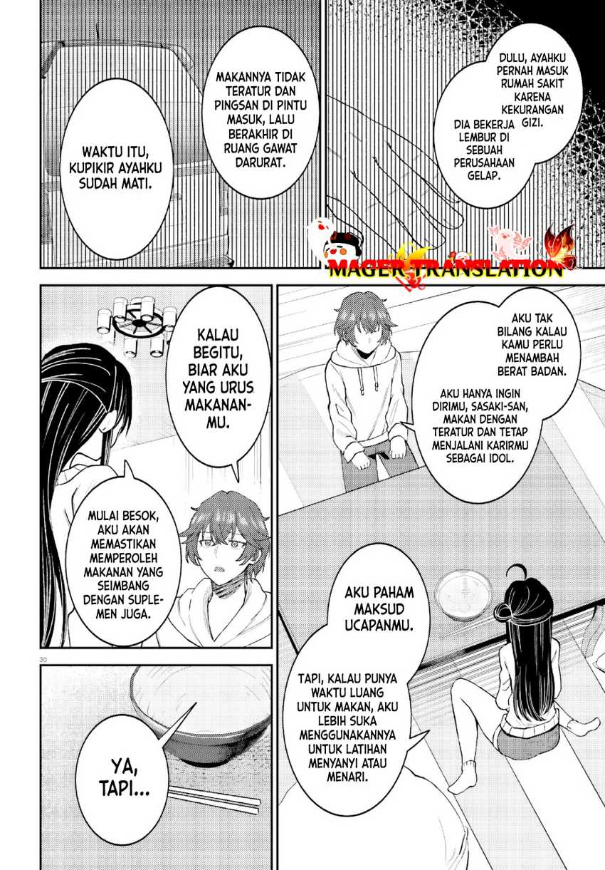 Ore no Haitoku Meshi o Onedari Sezu ni Irarenai, Otonari no Top Idol-sama Chapter 1.3 - halaman 8