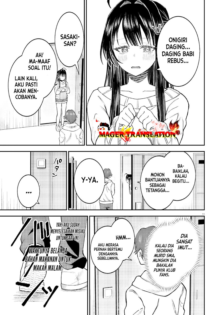 Ore no Haitoku Meshi o Onedari Sezu ni Irarenai, Otonari no Top Idol-sama Chapter 1 - halaman 10