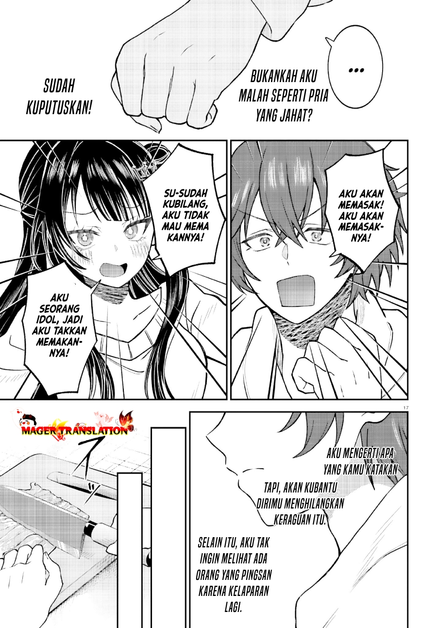 Ore no Haitoku Meshi o Onedari Sezu ni Irarenai, Otonari no Top Idol-sama Chapter 1 - halaman 16