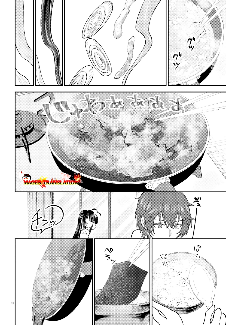 Ore no Haitoku Meshi o Onedari Sezu ni Irarenai, Otonari no Top Idol-sama Chapter 1 - halaman 17