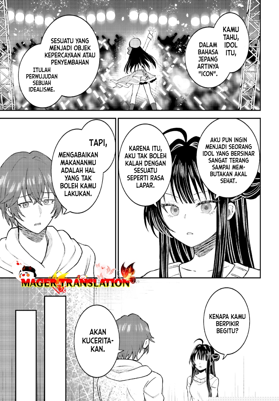 Ore no Haitoku Meshi o Onedari Sezu ni Irarenai, Otonari no Top Idol-sama Chapter 1 - halaman 28