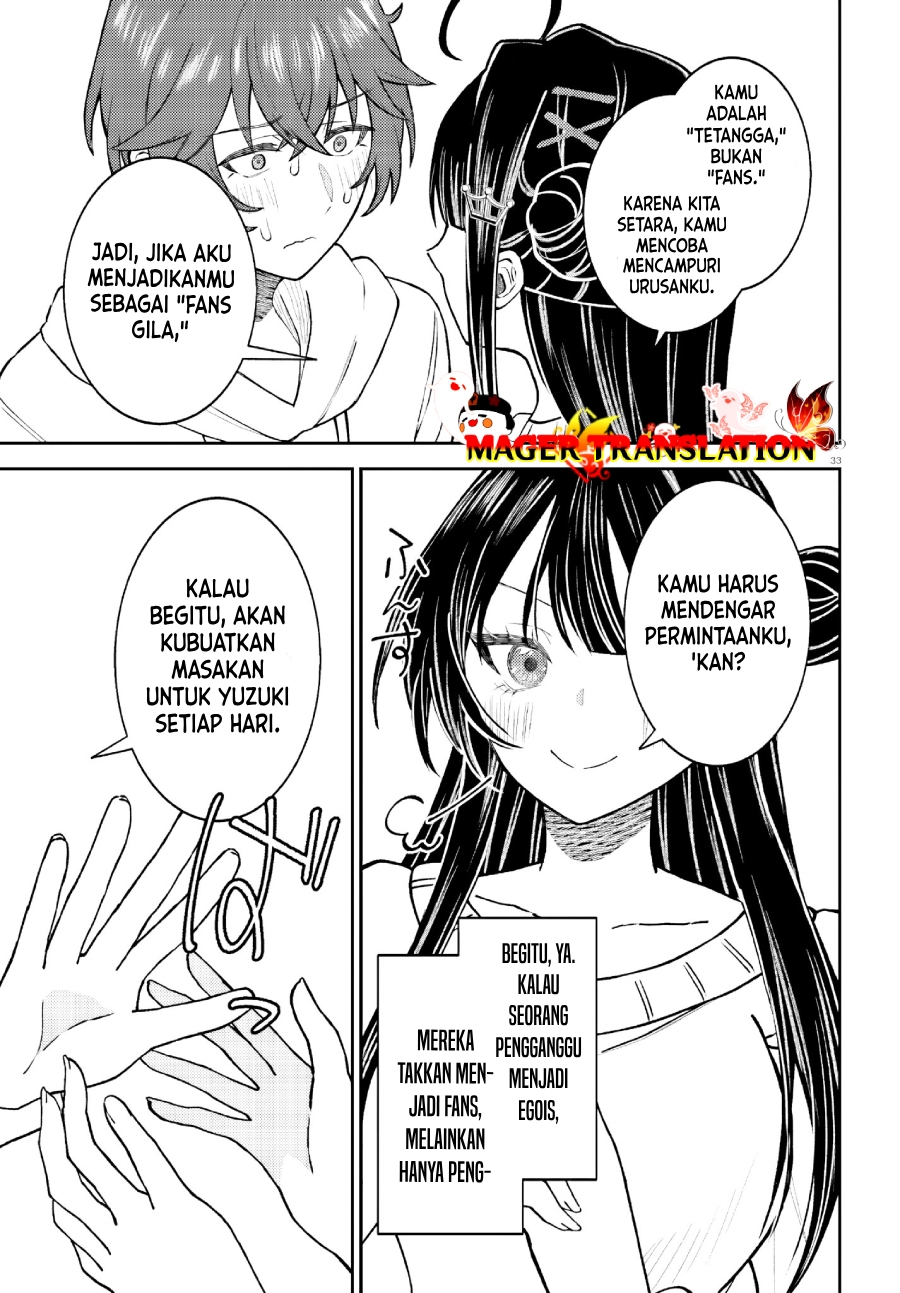 Ore no Haitoku Meshi o Onedari Sezu ni Irarenai, Otonari no Top Idol-sama Chapter 1 - halaman 32