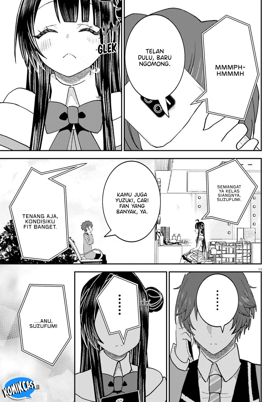 Ore no Haitoku Meshi o Onedari Sezu ni Irarenai, Otonari no Top Idol-sama Chapter 10 - halaman 1