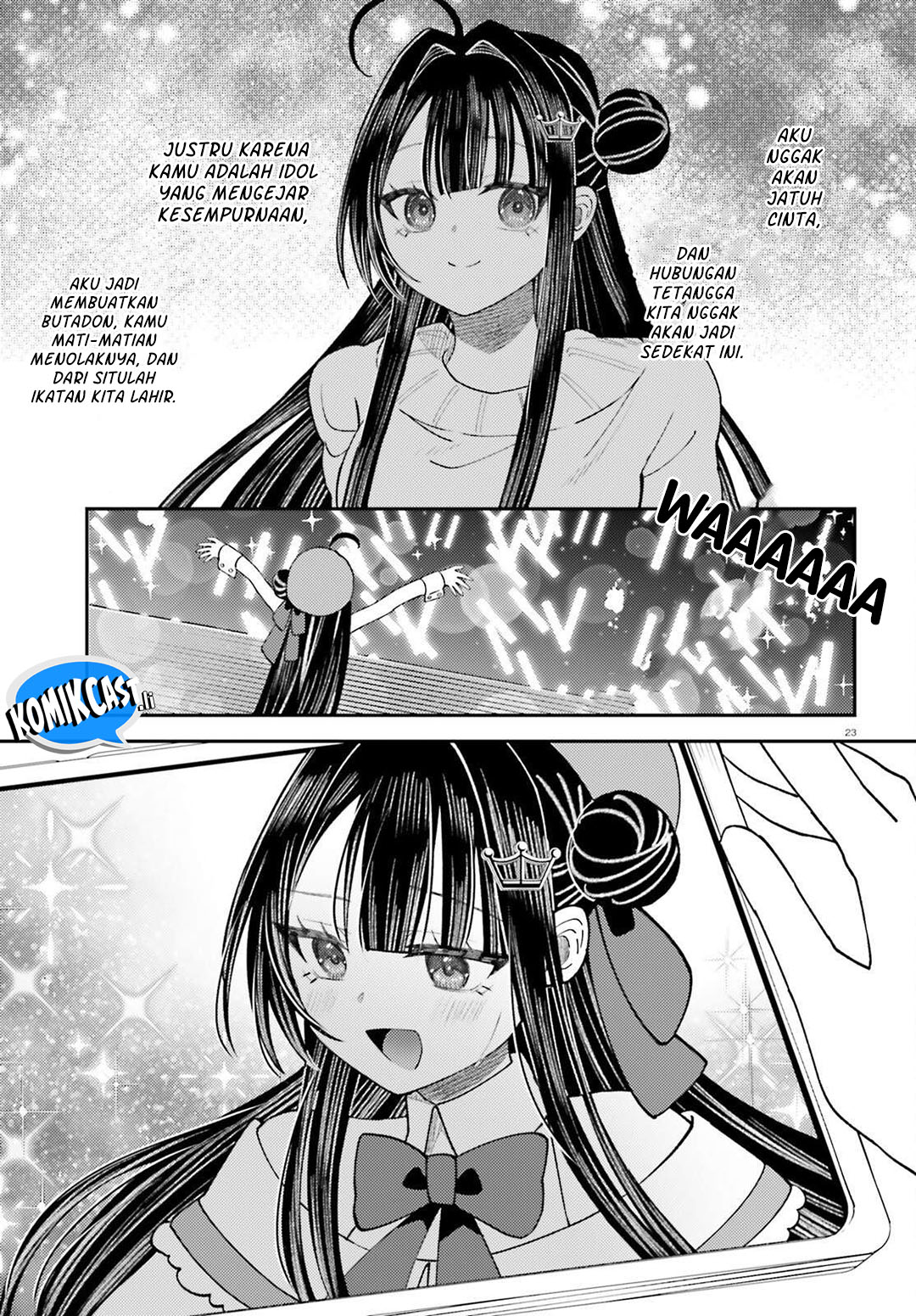 Ore no Haitoku Meshi o Onedari Sezu ni Irarenai, Otonari no Top Idol-sama Chapter 10 - halaman 10