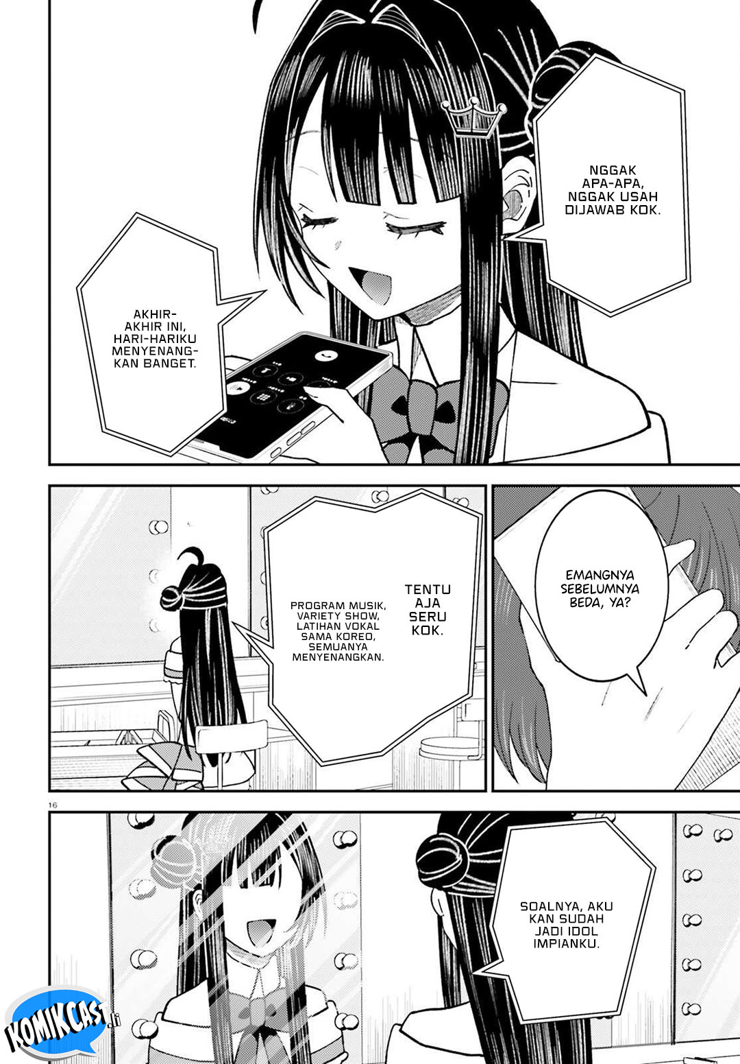 Ore no Haitoku Meshi o Onedari Sezu ni Irarenai, Otonari no Top Idol-sama Chapter 10 - halaman 3