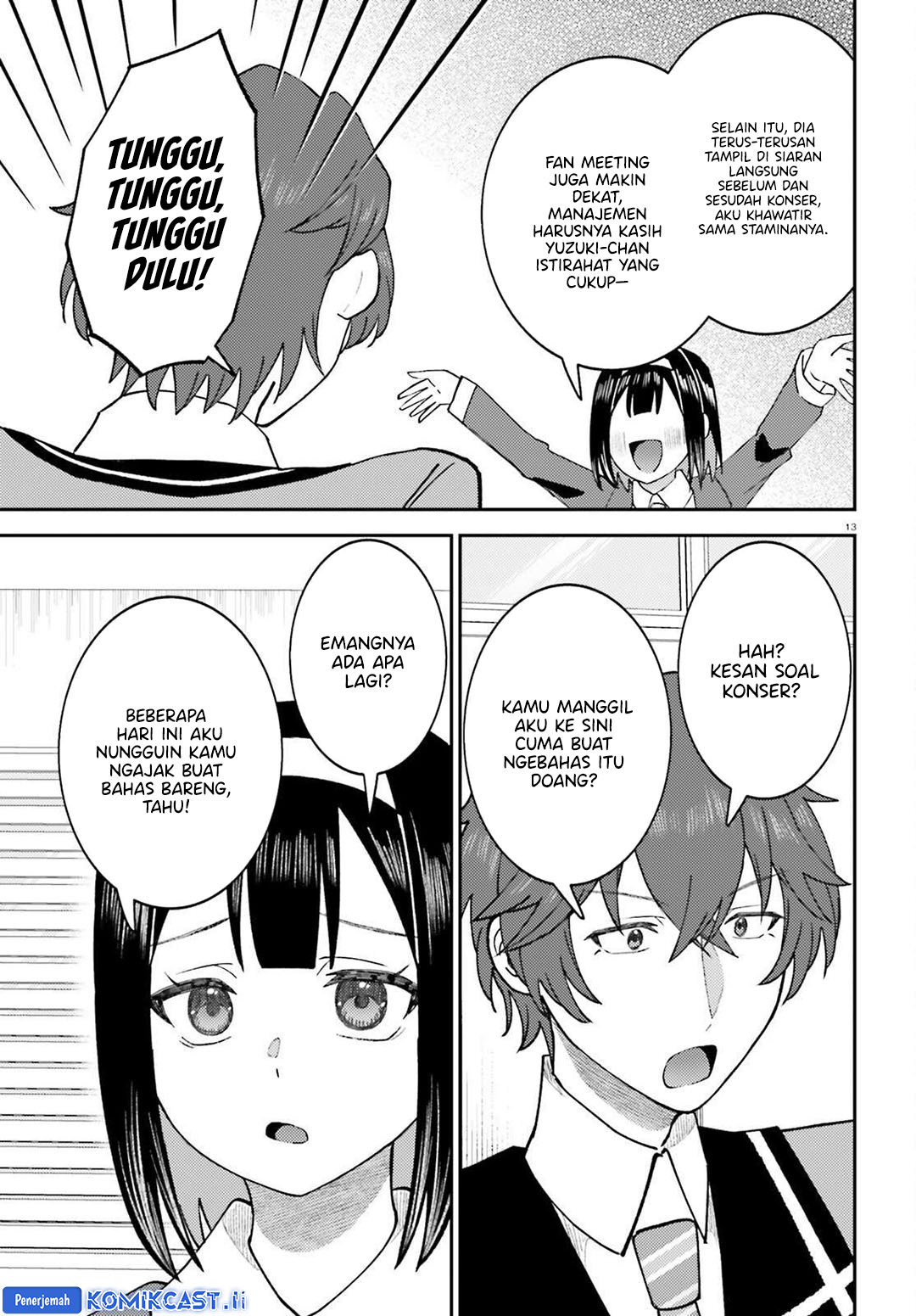 Ore no Haitoku Meshi o Onedari Sezu ni Irarenai, Otonari no Top Idol-sama Chapter 11 - halaman 14