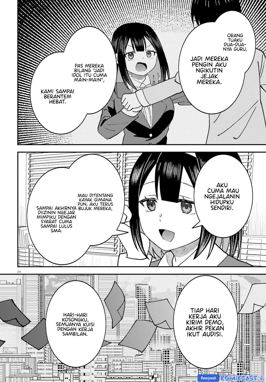Ore no Haitoku Meshi o Onedari Sezu ni Irarenai, Otonari no Top Idol-sama Chapter 11 - halaman 25