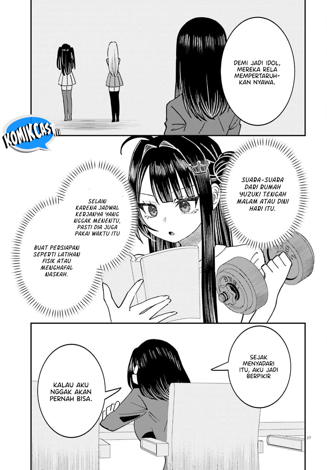 Ore no Haitoku Meshi o Onedari Sezu ni Irarenai, Otonari no Top Idol-sama Chapter 11 - halaman 28