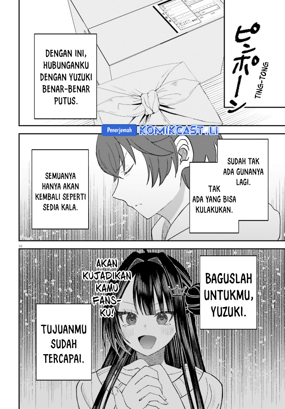 Ore no Haitoku Meshi o Onedari Sezu ni Irarenai, Otonari no Top Idol-sama Chapter 12 - halaman 10
