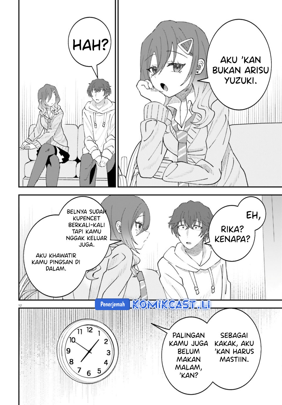 Ore no Haitoku Meshi o Onedari Sezu ni Irarenai, Otonari no Top Idol-sama Chapter 12 - halaman 12