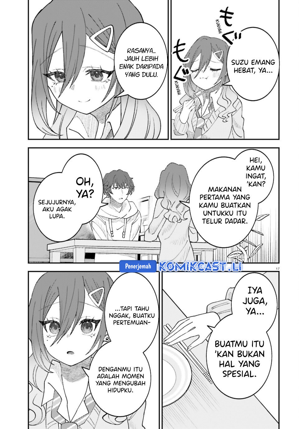 Ore no Haitoku Meshi o Onedari Sezu ni Irarenai, Otonari no Top Idol-sama Chapter 12 - halaman 17