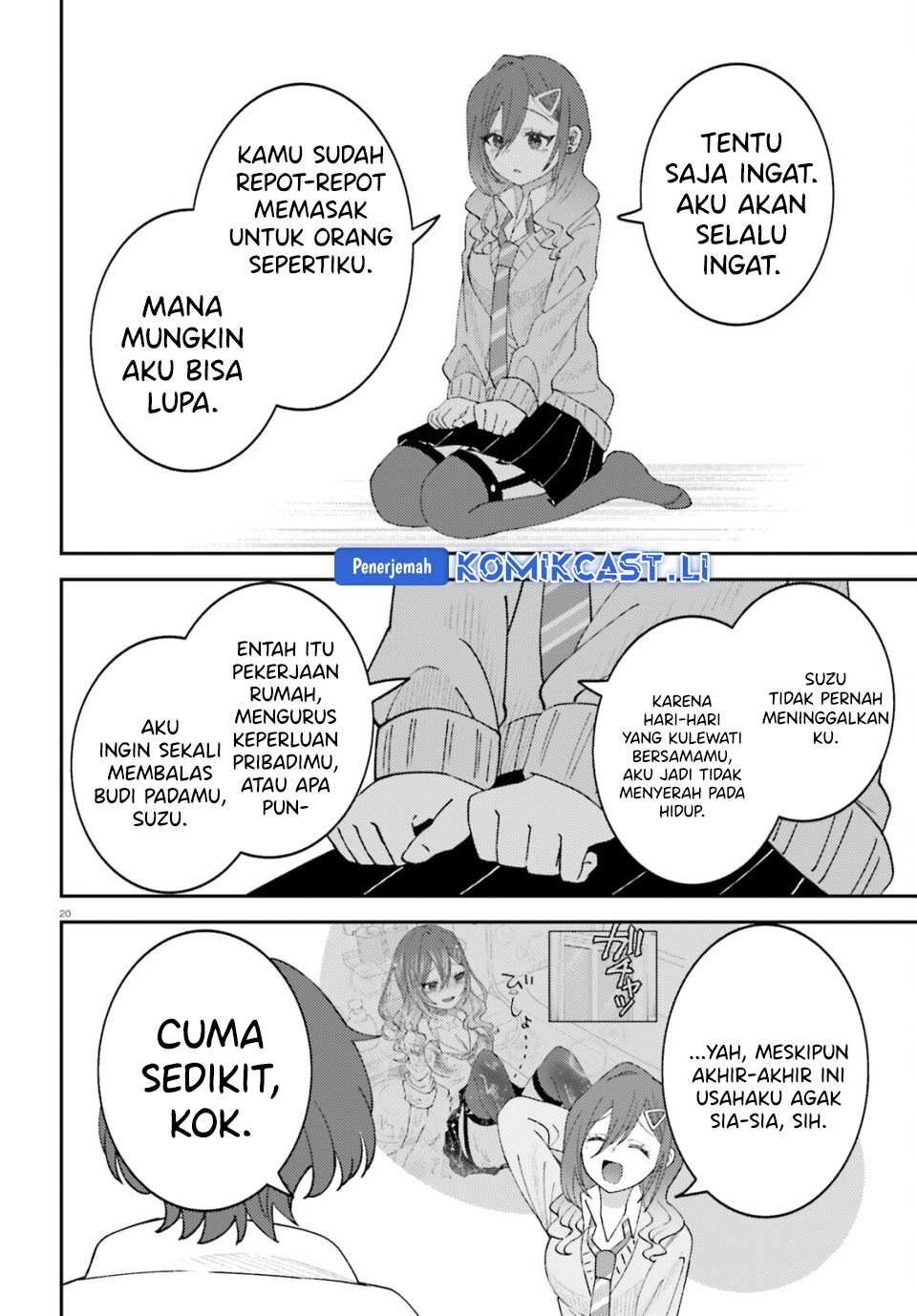 Ore no Haitoku Meshi o Onedari Sezu ni Irarenai, Otonari no Top Idol-sama Chapter 12 - halaman 20