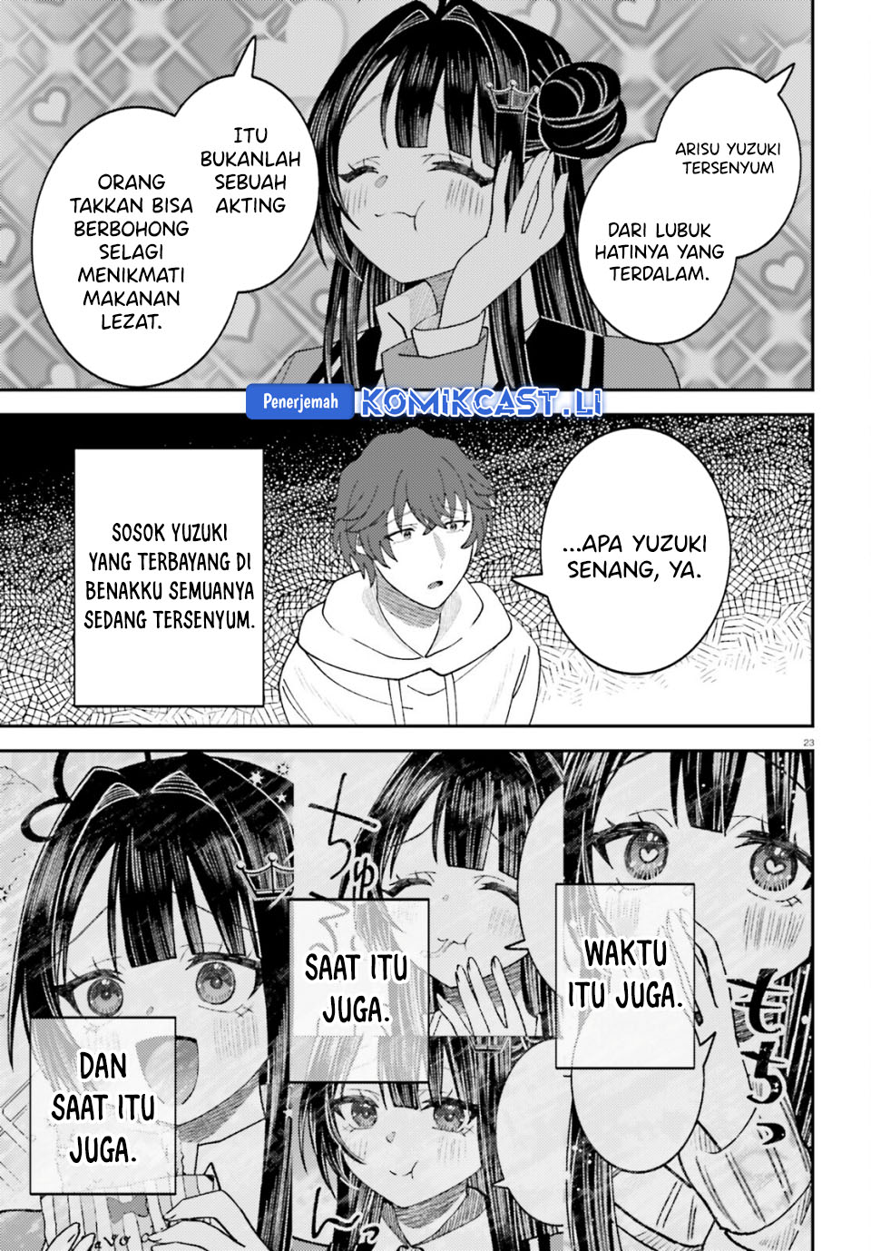 Ore no Haitoku Meshi o Onedari Sezu ni Irarenai, Otonari no Top Idol-sama Chapter 12 - halaman 23