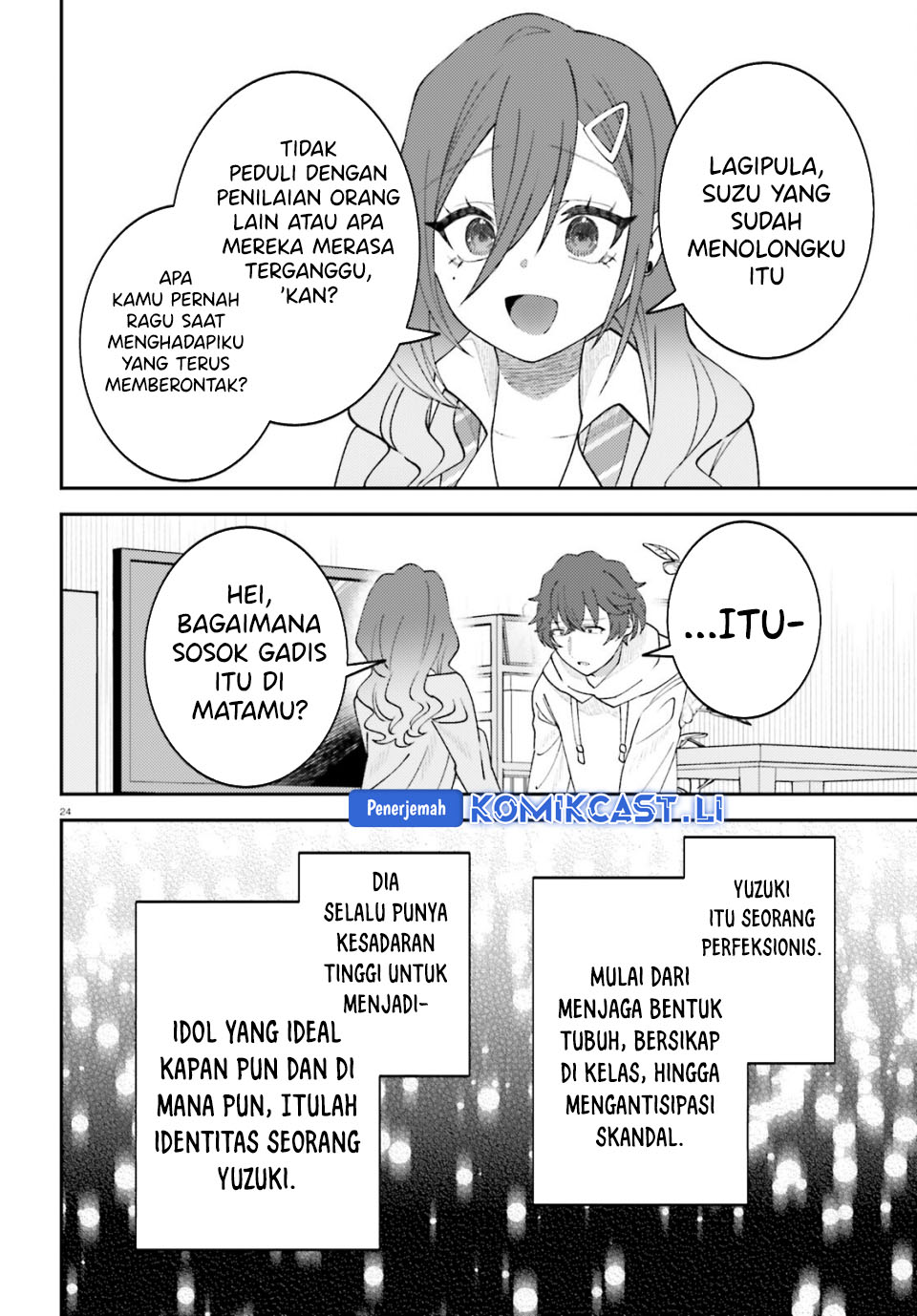 Ore no Haitoku Meshi o Onedari Sezu ni Irarenai, Otonari no Top Idol-sama Chapter 12 - halaman 24