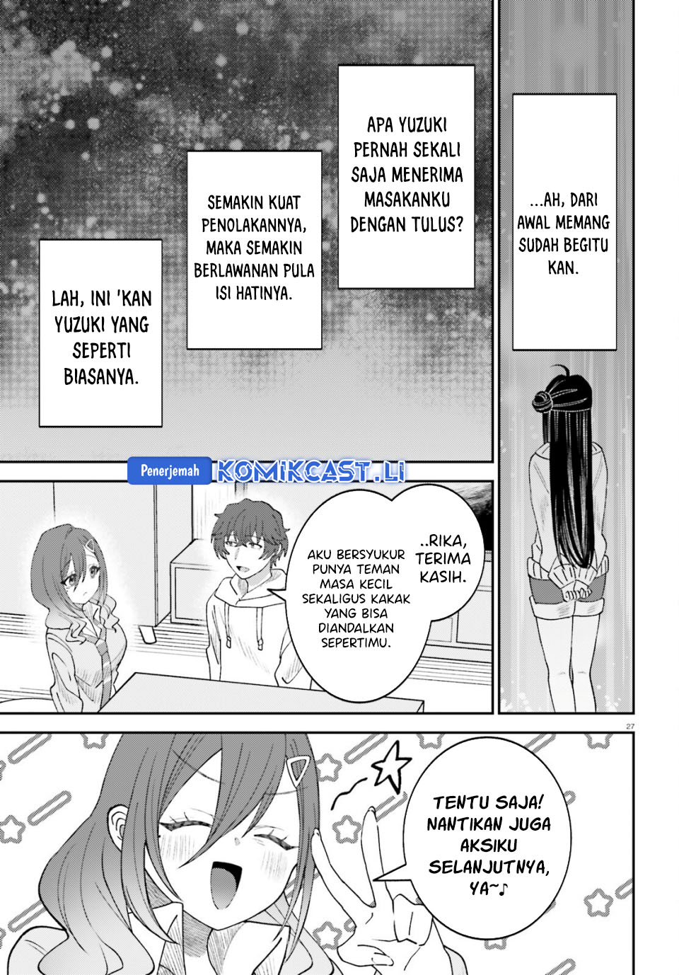 Ore no Haitoku Meshi o Onedari Sezu ni Irarenai, Otonari no Top Idol-sama Chapter 12 - halaman 27