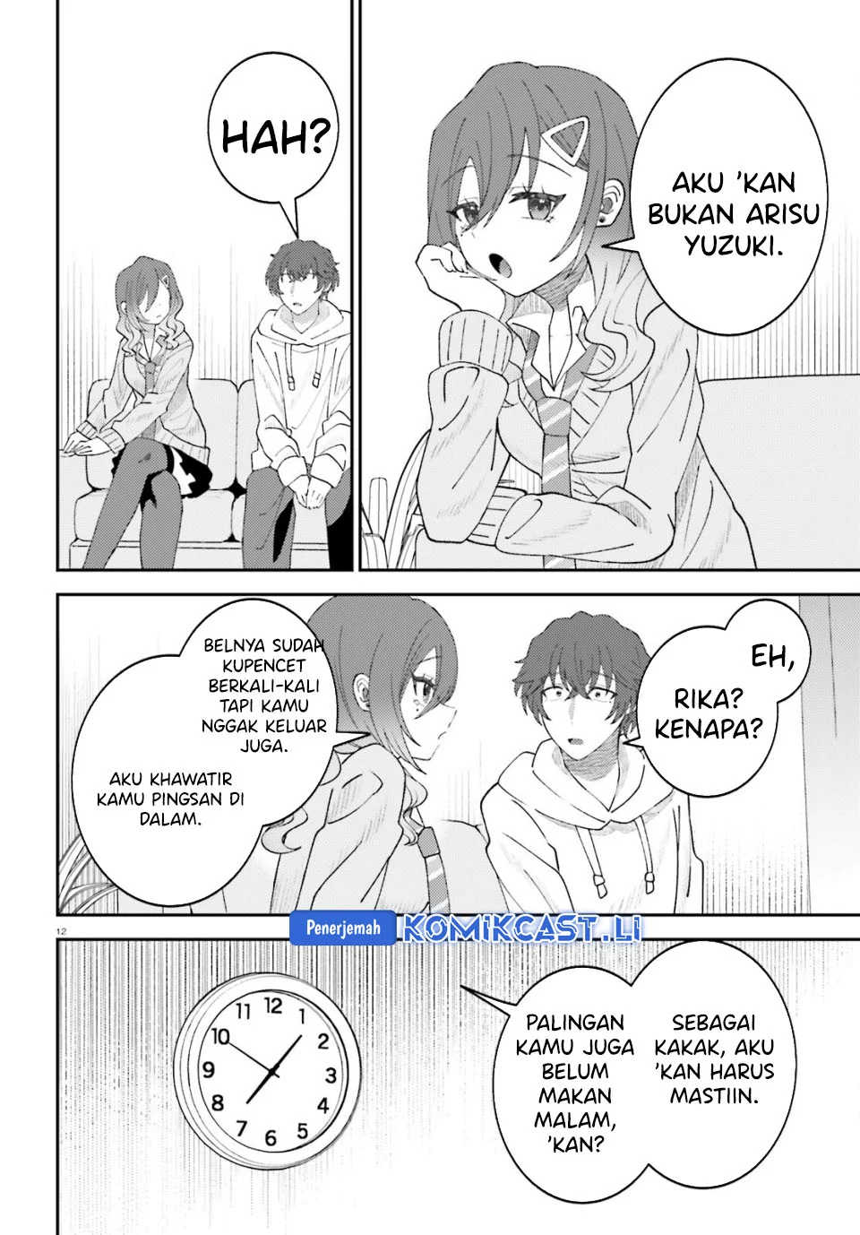 Ore no Haitoku Meshi o Onedari Sezu ni Irarenai, Otonari no Top Idol-sama Chapter 13 - halaman 12