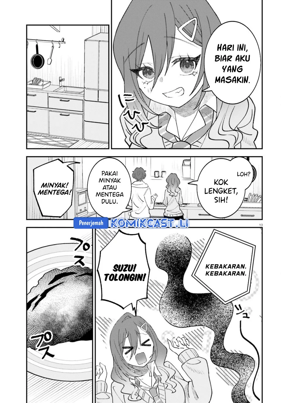 Ore no Haitoku Meshi o Onedari Sezu ni Irarenai, Otonari no Top Idol-sama Chapter 13 - halaman 13