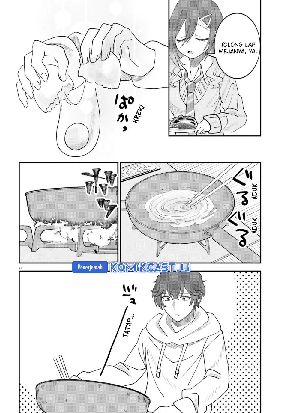 Ore no Haitoku Meshi o Onedari Sezu ni Irarenai, Otonari no Top Idol-sama Chapter 13 - halaman 14