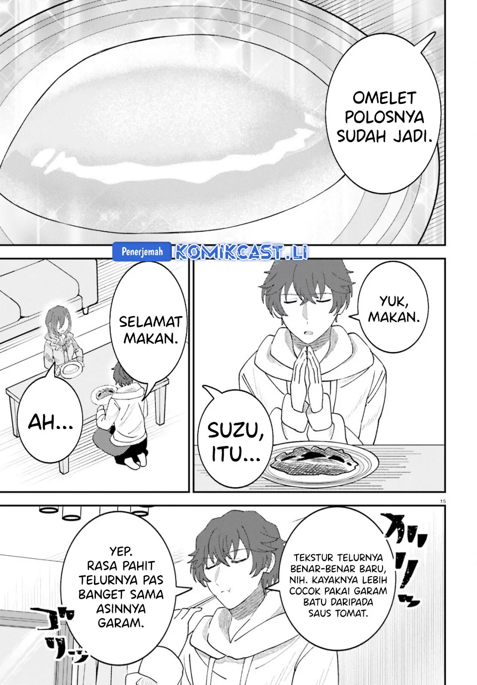 Ore no Haitoku Meshi o Onedari Sezu ni Irarenai, Otonari no Top Idol-sama Chapter 13 - halaman 15