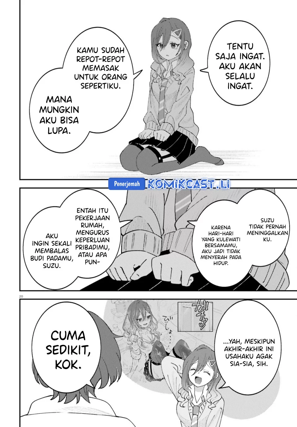 Ore no Haitoku Meshi o Onedari Sezu ni Irarenai, Otonari no Top Idol-sama Chapter 13 - halaman 20