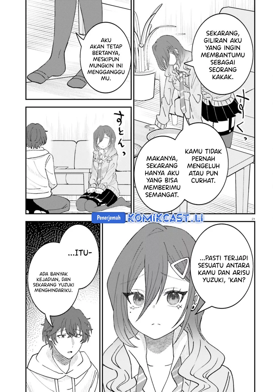 Ore no Haitoku Meshi o Onedari Sezu ni Irarenai, Otonari no Top Idol-sama Chapter 13 - halaman 21