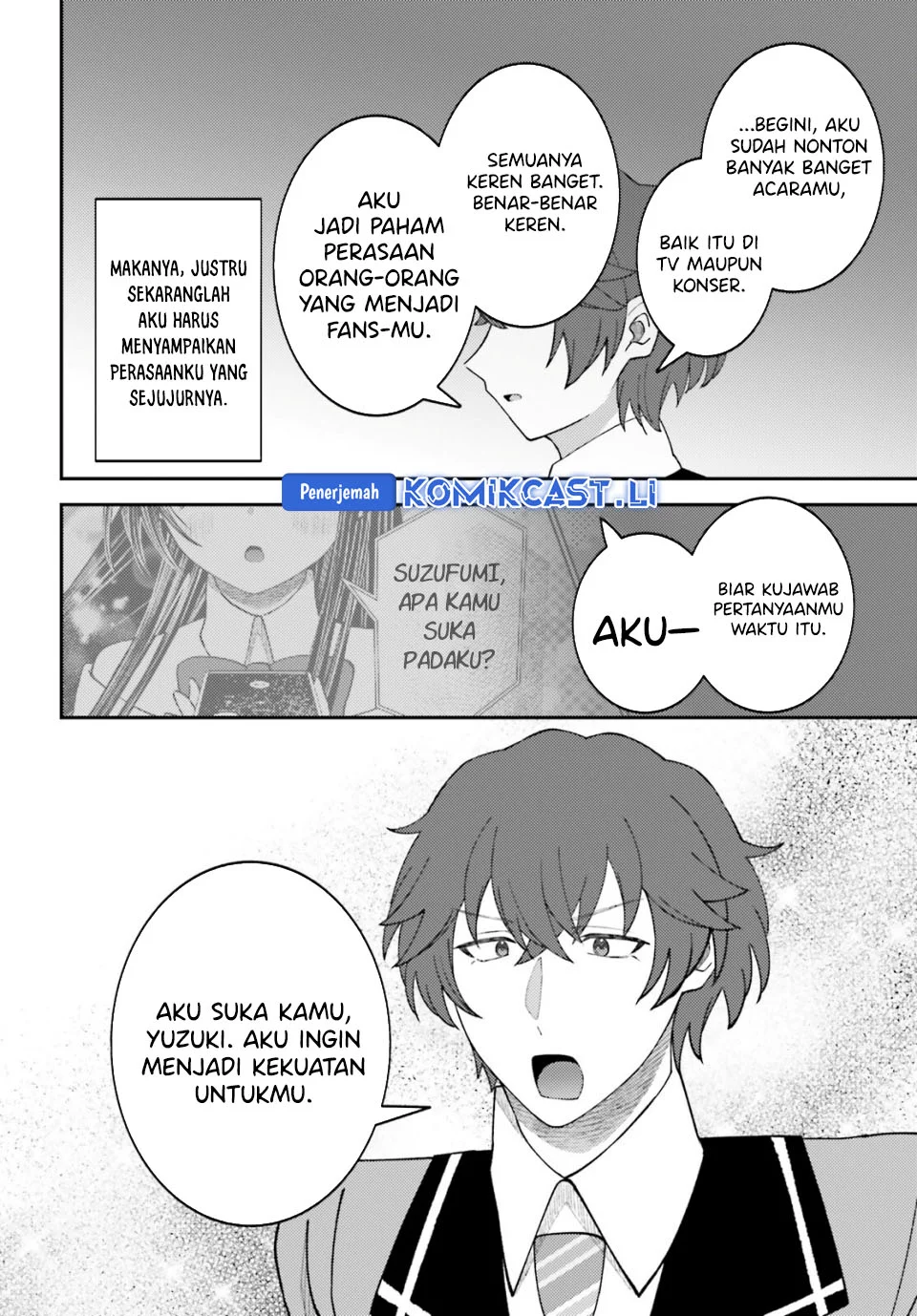 Ore no Haitoku Meshi o Onedari Sezu ni Irarenai, Otonari no Top Idol-sama Chapter 13 - halaman 8