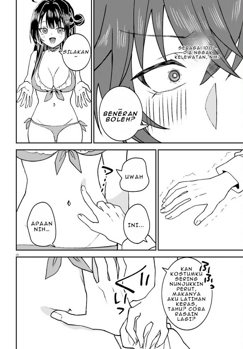 Ore no Haitoku Meshi o Onedari Sezu ni Irarenai, Otonari no Top Idol-sama Chapter 3 - halaman 27