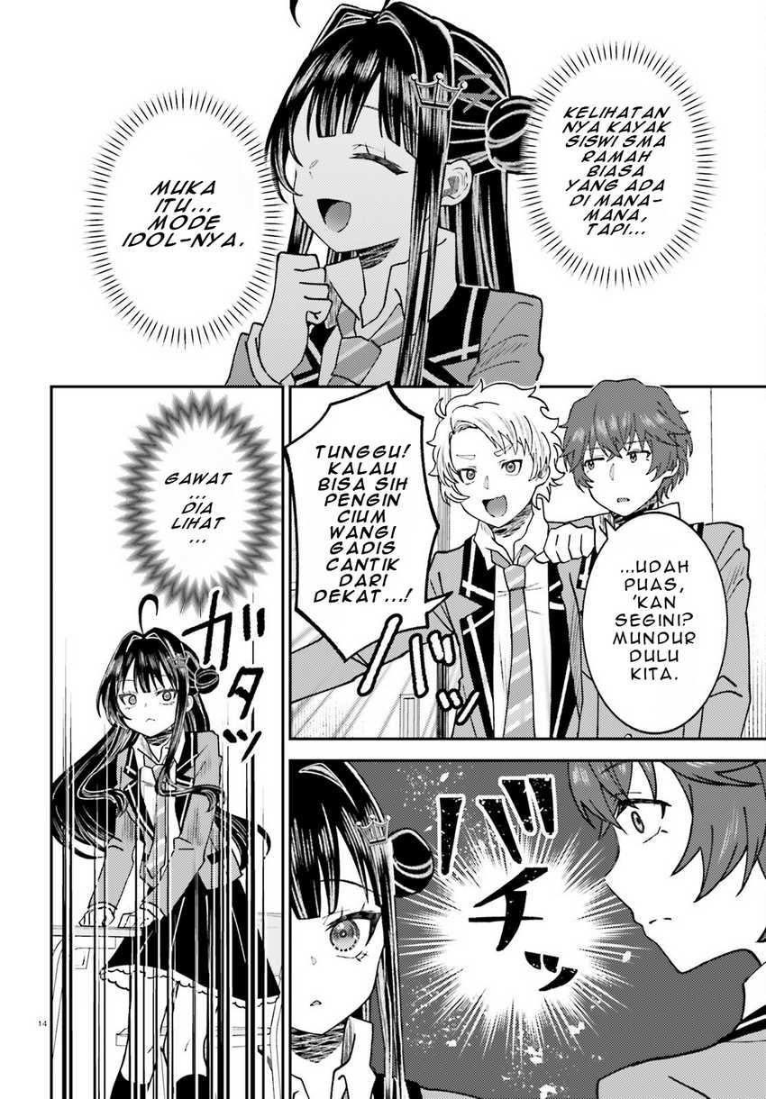 Ore no Haitoku Meshi o Onedari Sezu ni Irarenai, Otonari no Top Idol-sama Chapter 4 - halaman 15