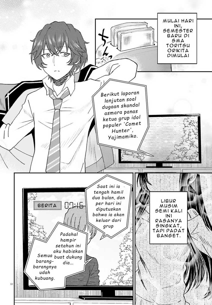 Ore no Haitoku Meshi o Onedari Sezu ni Irarenai, Otonari no Top Idol-sama Chapter 4 - halaman 3