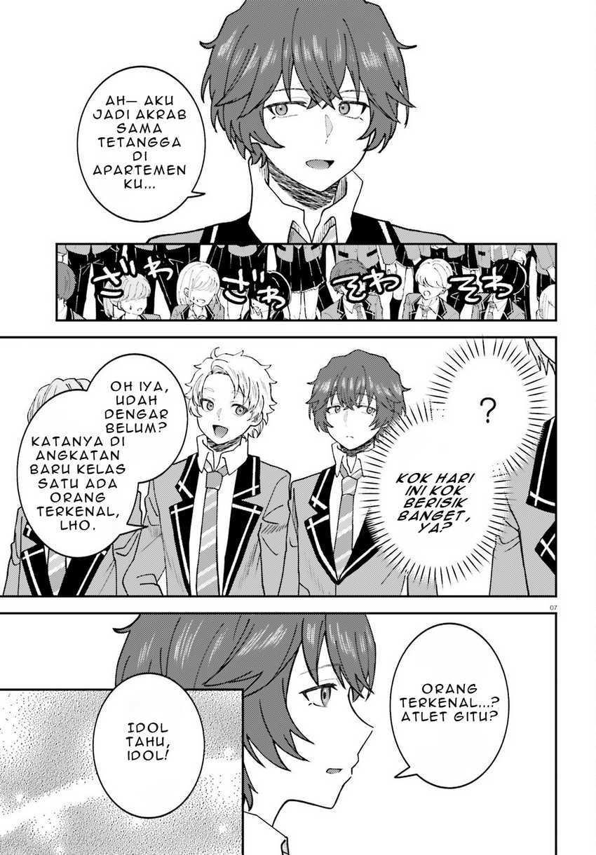 Ore no Haitoku Meshi o Onedari Sezu ni Irarenai, Otonari no Top Idol-sama Chapter 4 - halaman 8