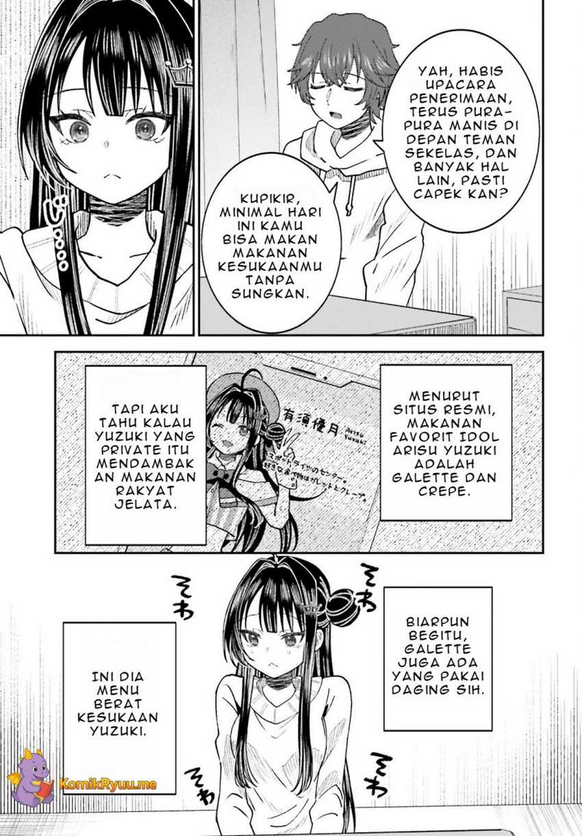 Ore no Haitoku Meshi o Onedari Sezu ni Irarenai, Otonari no Top Idol-sama Chapter 5 - halaman 12