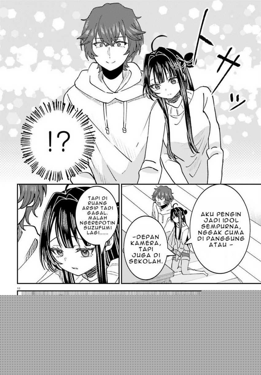 Ore no Haitoku Meshi o Onedari Sezu ni Irarenai, Otonari no Top Idol-sama Chapter 5 - halaman 19