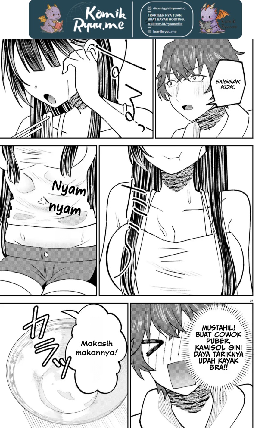 Ore no Haitoku Meshi o Onedari Sezu ni Irarenai, Otonari no Top Idol-sama Chapter 8 - halaman 23
