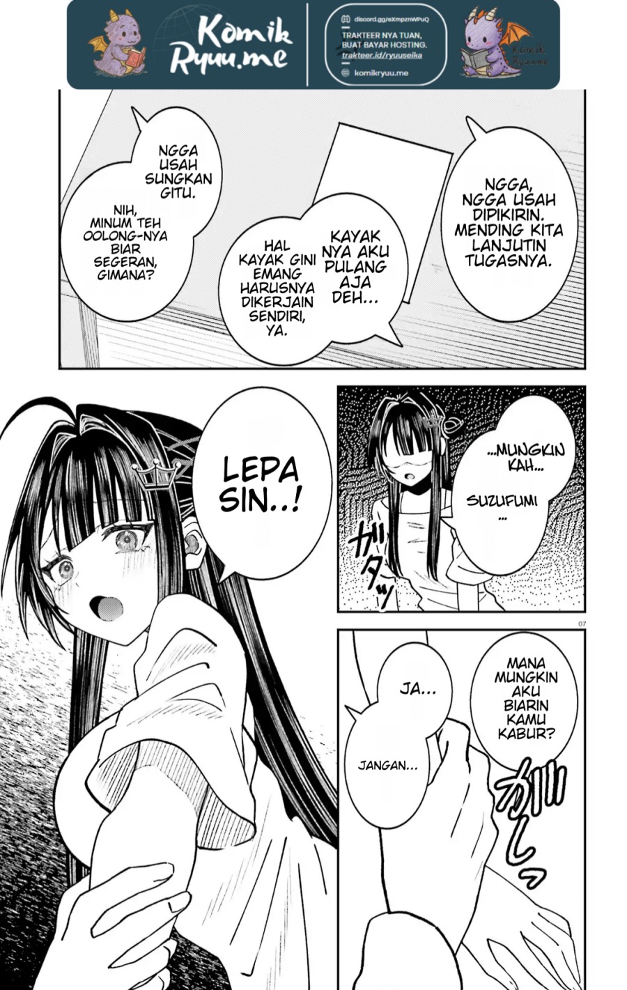 Ore no Haitoku Meshi o Onedari Sezu ni Irarenai, Otonari no Top Idol-sama Chapter 8 - halaman 9