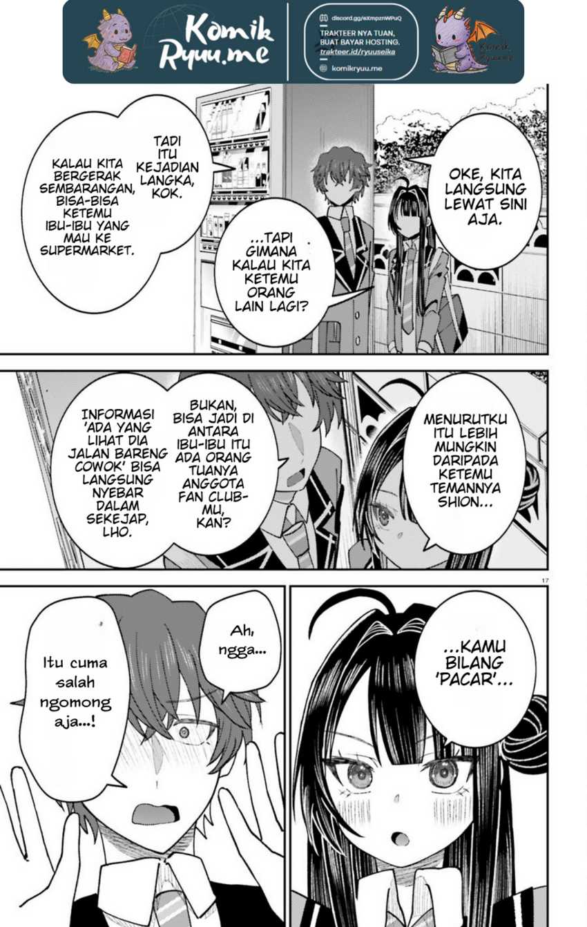 Ore no Haitoku Meshi o Onedari Sezu ni Irarenai, Otonari no Top Idol-sama Chapter 9 - halaman 15